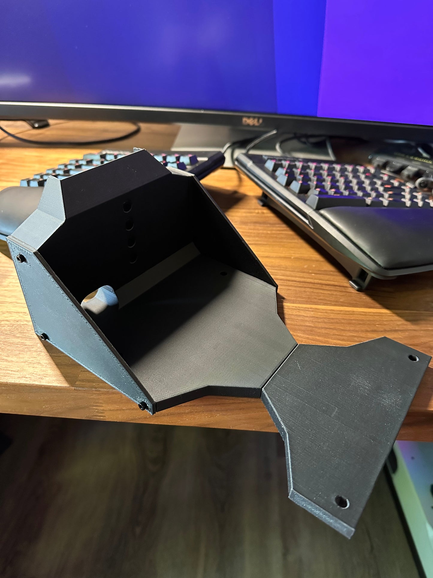 VKB Gladiator Desk Mount - 3D Printed WITHOUT HARDWARE