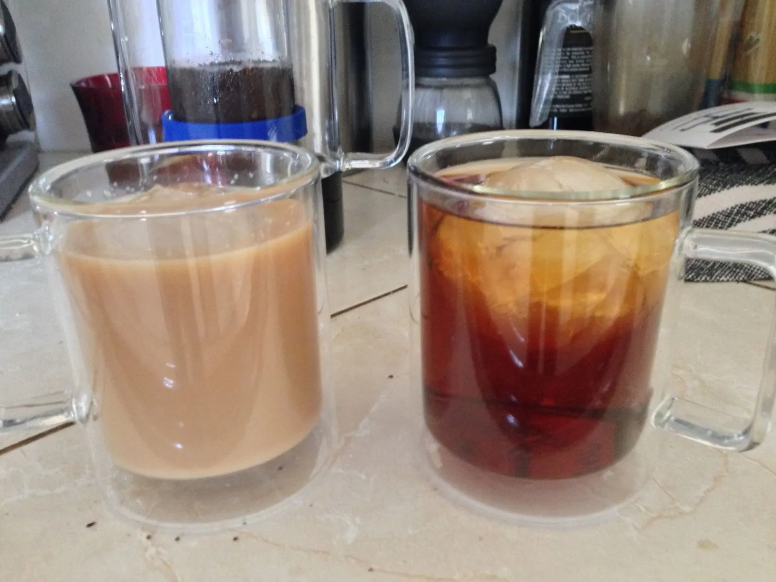 Double-walled mugs