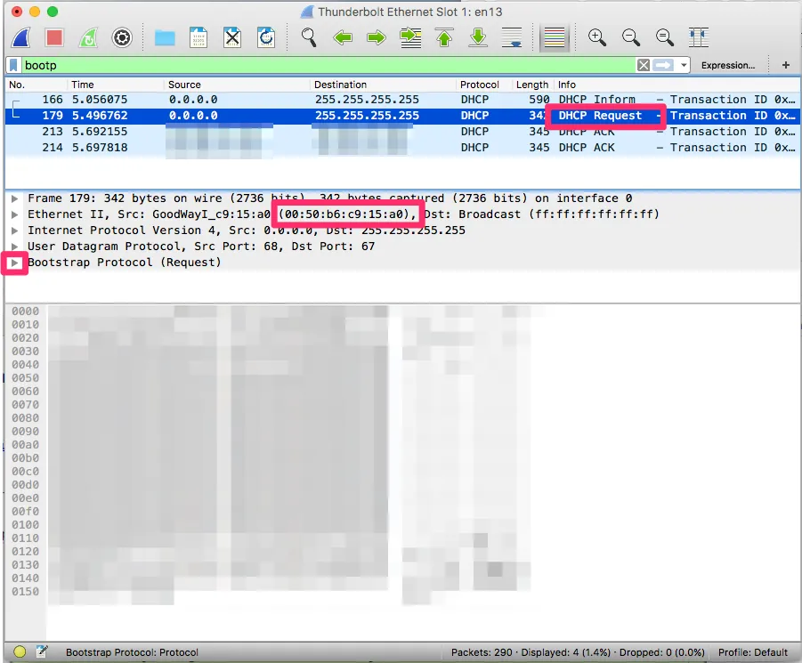 Wireshark Interface